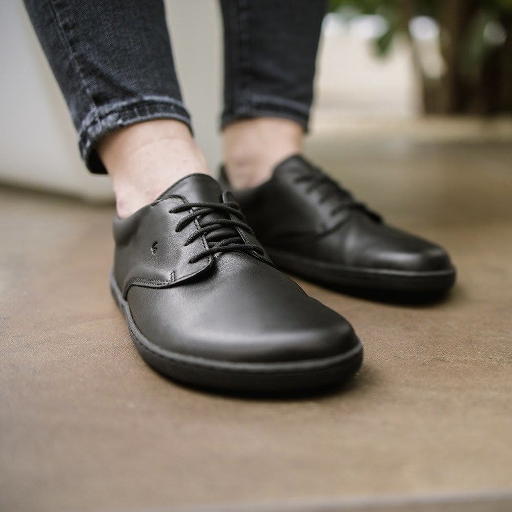 Полуботинки Barefoot Be Lenka Cityscape черные уценка